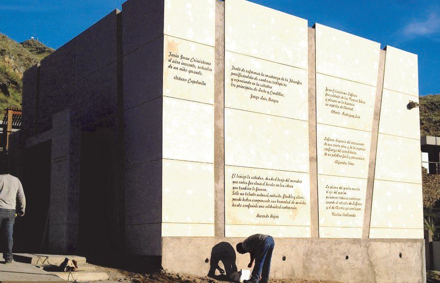 La obra en seco