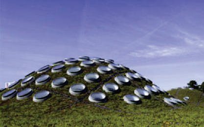 Academia de las Ciencias: el techo verde