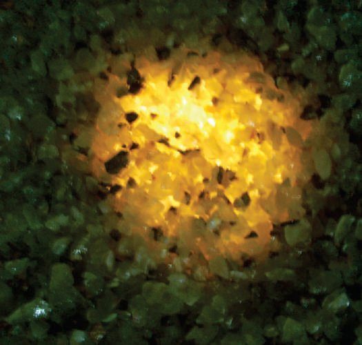 Reaprovechamiento del desecho de mármol ónix