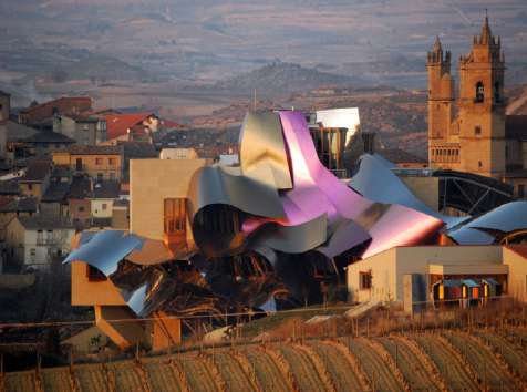 Bodega-hotel Marqués de Riscal, El Ciego (Álava), España