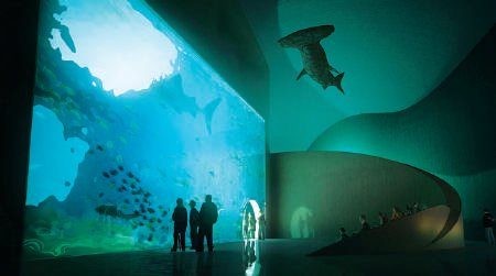 Batumi Aquarium: vista interior