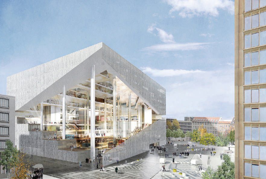 Proyecto ganador para el nuevo Centro de Medios Axel Springer en Berlín