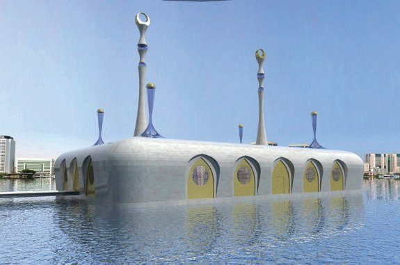 Mezquita flotante