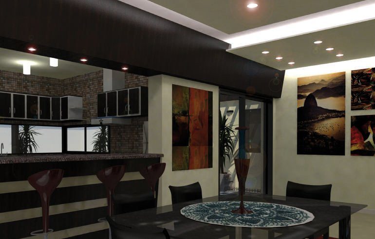 Vista Comedor-cocina