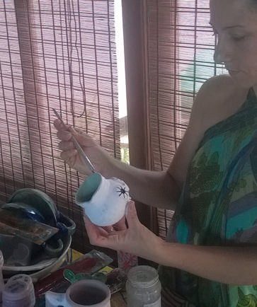 Florencia Pardo – Artista plástica, diseñadora de objetos artesanales