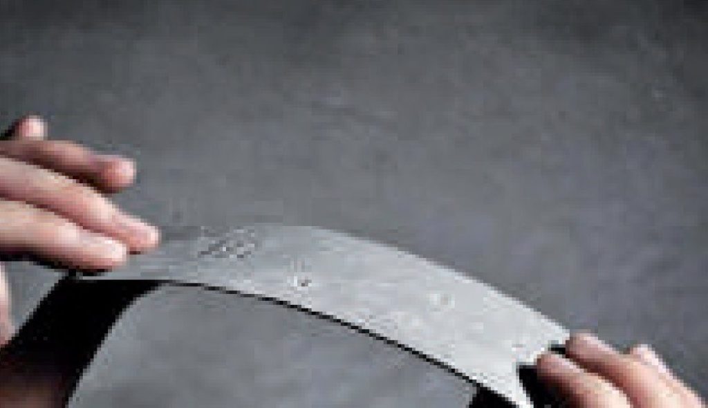Capa delgada de hormigón sometida a la flexión