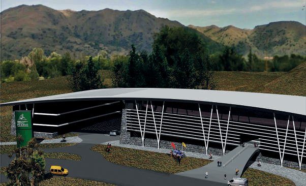 Tercer premio: vista aérea del Centro Comercial
