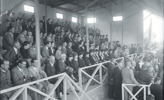 Público presente en las instalaciones del Tiro Federal.