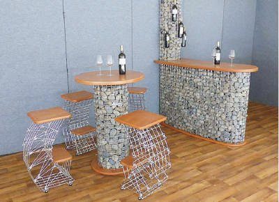 Base de mesa y barra