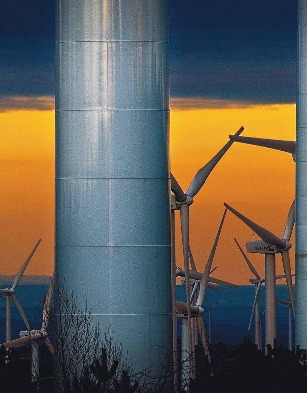 Récord mundial de energía eólica 2015