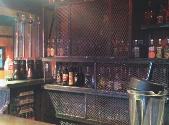 Interior de la barra