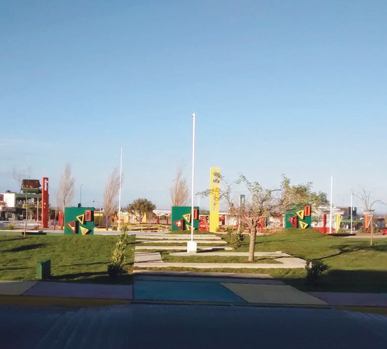 Ingreso a la plaza