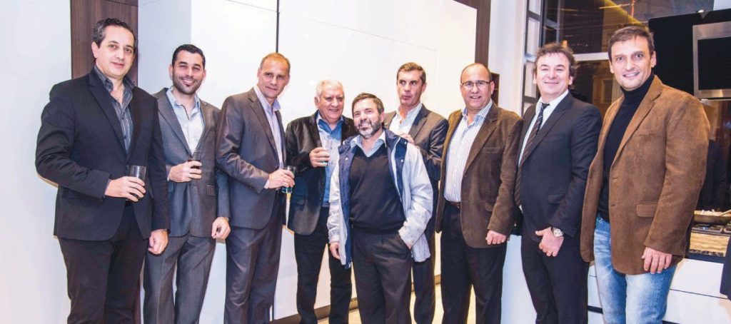 Directorio de Aceros Johnson, Rubén Frias y Arq. Pablo Caspari