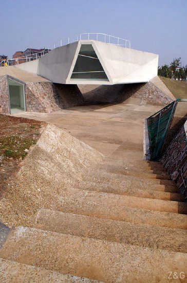 Sala de Exposiciones en Jinhua Architecture Park, Zheijiang, China