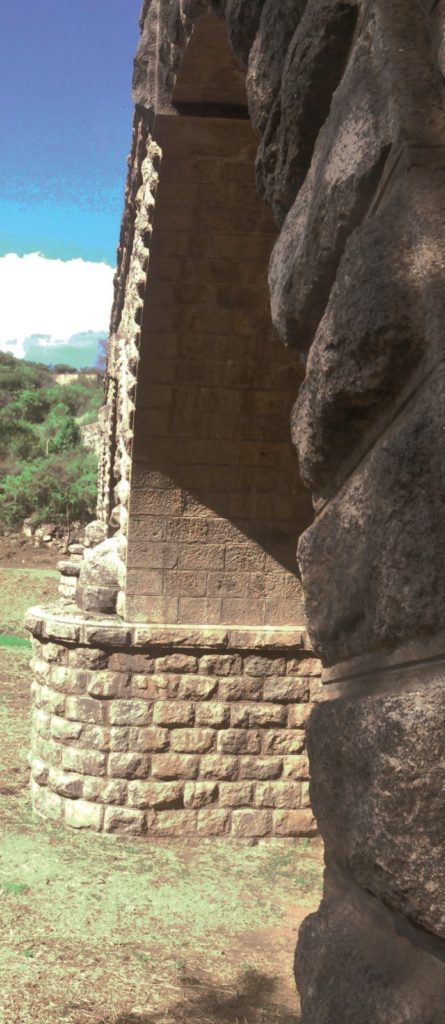 Unos arcos que se pierden en el horizonte