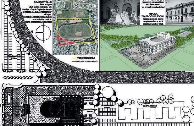 Concurso de ideas y anteproyecto de la réplica del Teatro Club Social