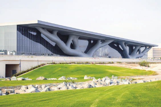Centro de convenciones, Qatar. Fotografía: Hisao Suzuki