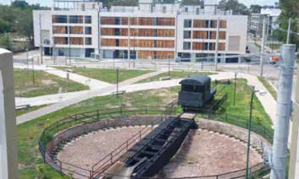 Placa giratoria para trenes