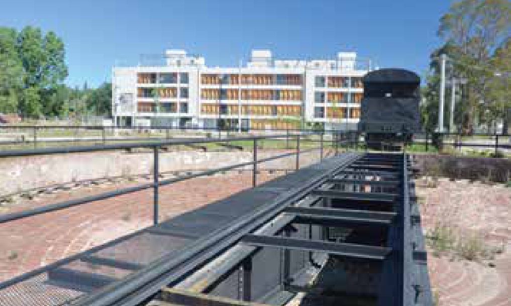 Placa giratoria para trenes