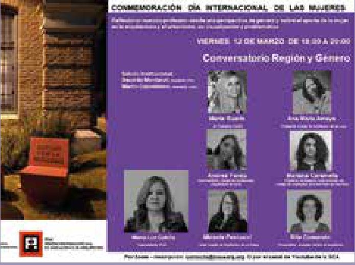 Conversatorio Región y Género