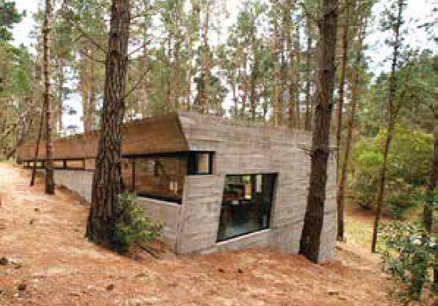 Casa de hormigón - Mar Azul - Buenos Aires - 90m2