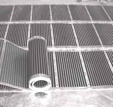 Suelo radiante con agua