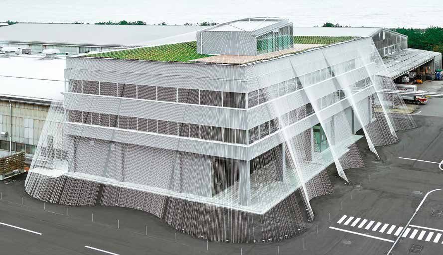 Edificio de oficinas de Komatsu Matere, Nomi, Japón