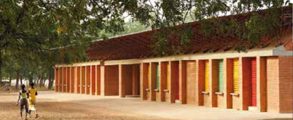 Escuela primaria de Gando. (2001) Burkina Faso, Primer proyecto de Keré.