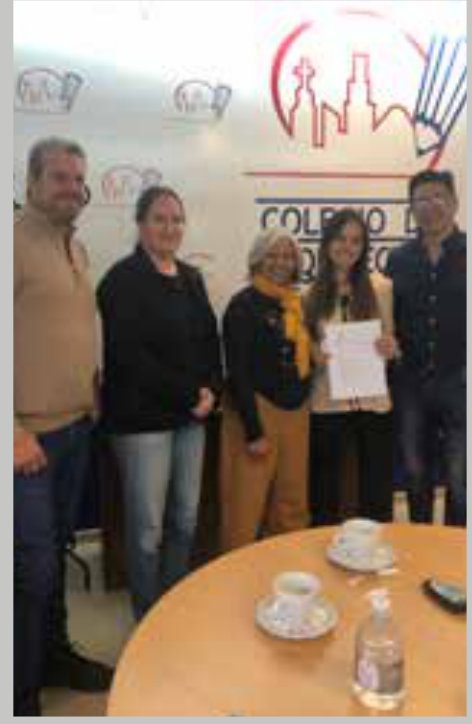 Acto de entrega de matrícula profesional