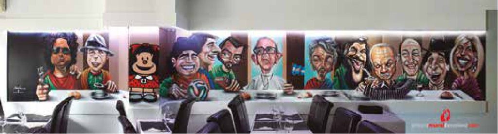 Graffiti bar