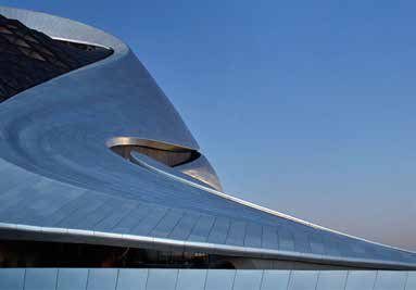 Ópera de Harbin, ubicada en la ciudad de Harbin, China